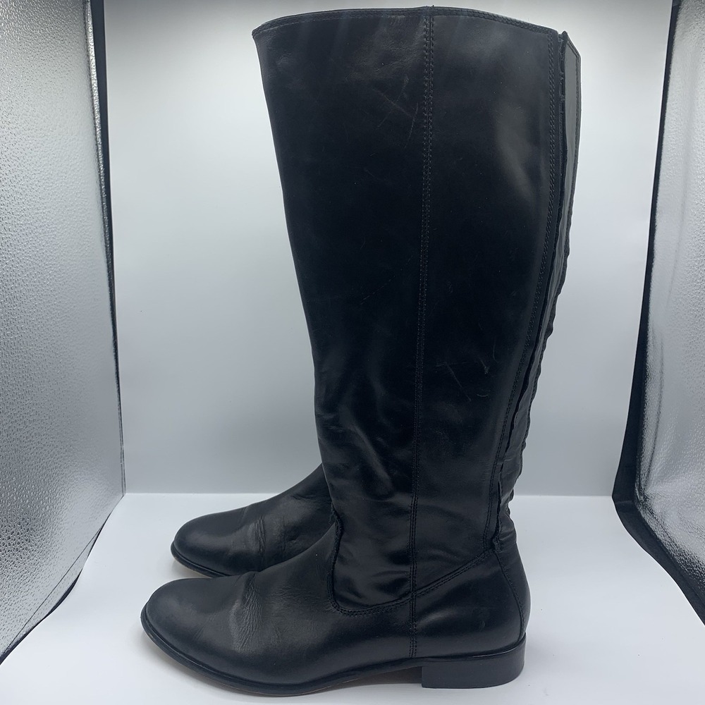 KENNETH COLE New York knee high riding style leather boot Women's 9.5